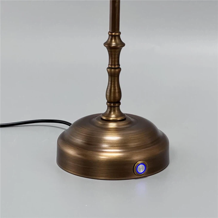 Brass Rechargeable Table Lamp