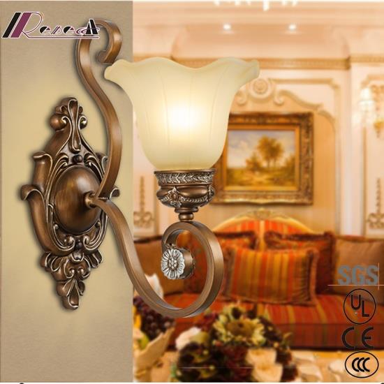 Iron Art Antique Corridor Balcony Stair Living Decorative Wall Light	